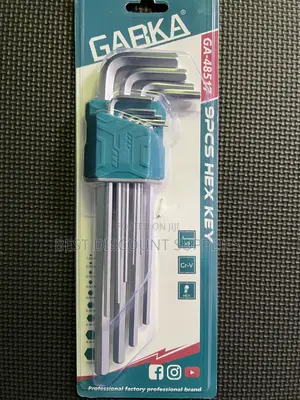 Garka Professional 9 Piece Hex Keys
