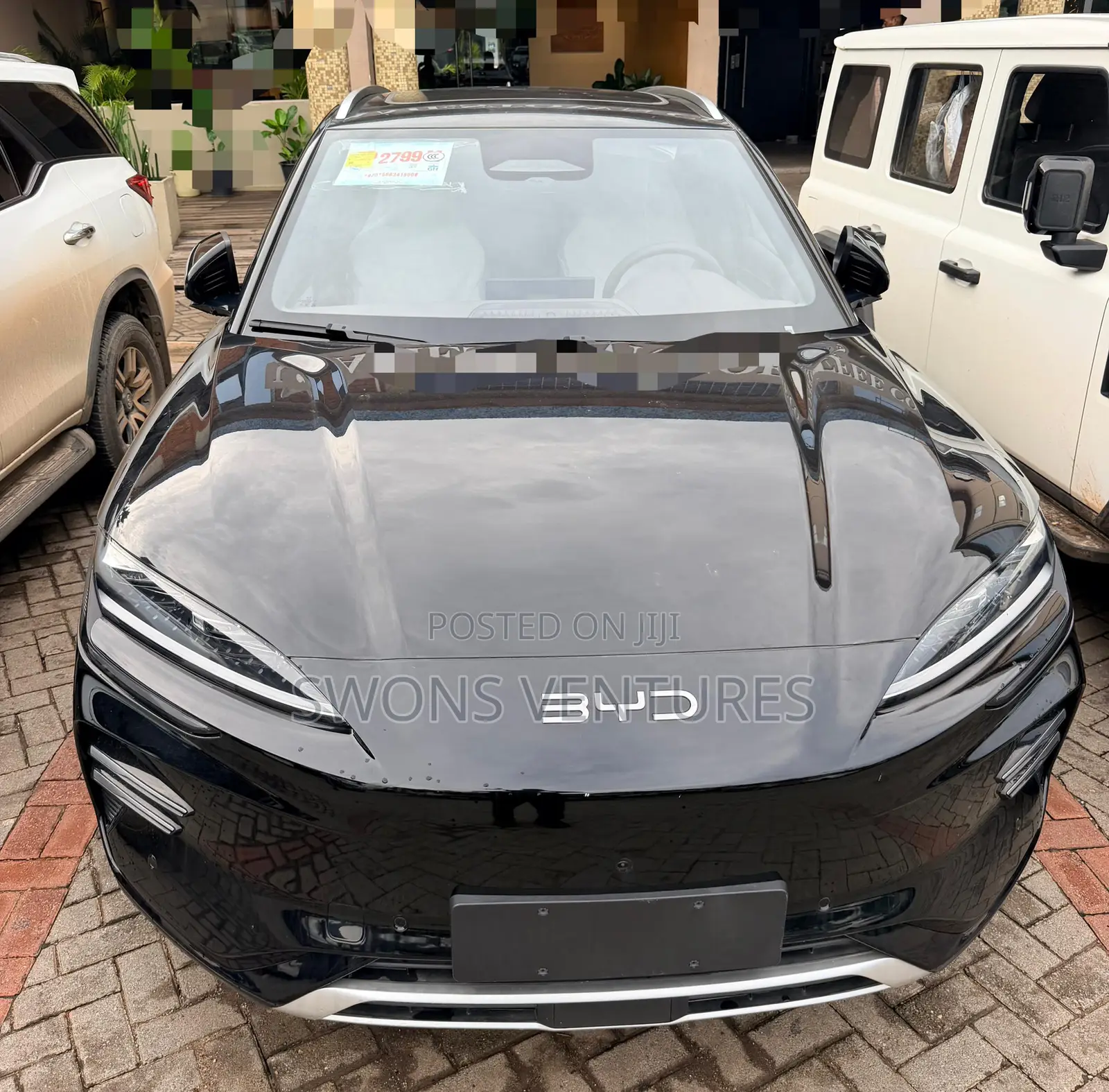 New BYD Song Plus 2025 Black