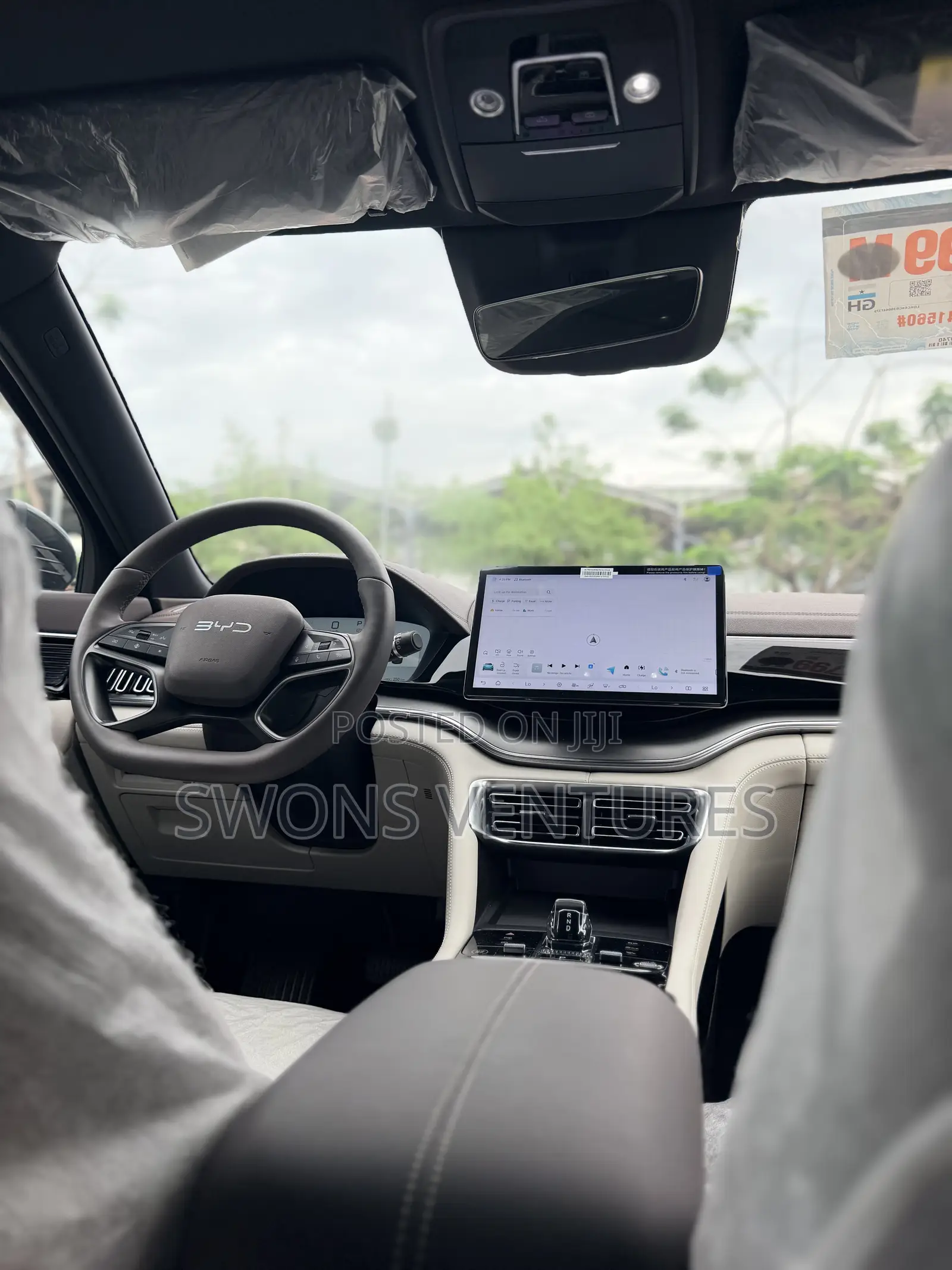 New BYD Song Plus 2025 Black