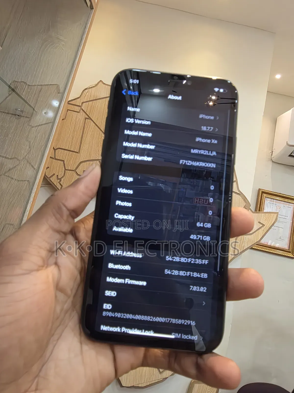 Apple iPhone XR 64 GB Black