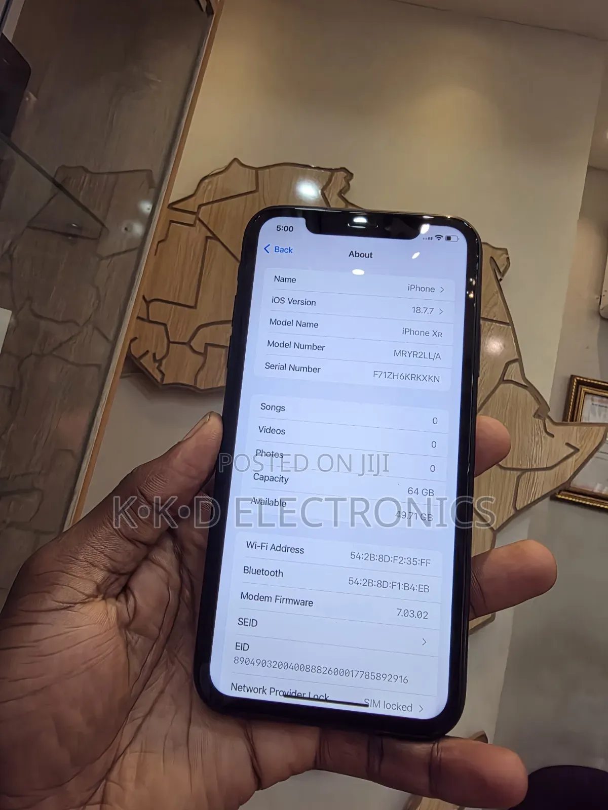 Apple iPhone XR 64 GB Black