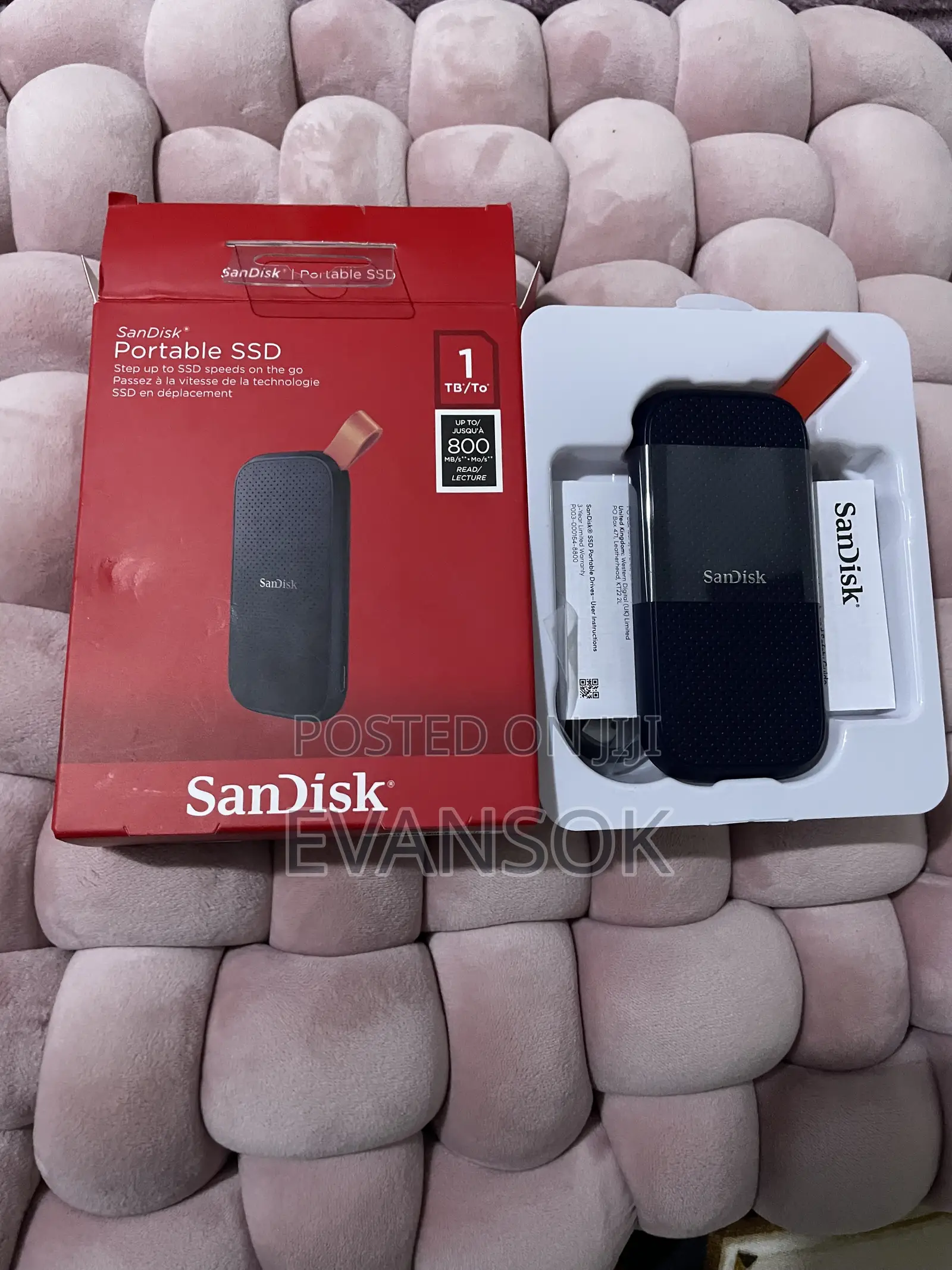 Sandisk SSD External Hard Drive 1 Tb