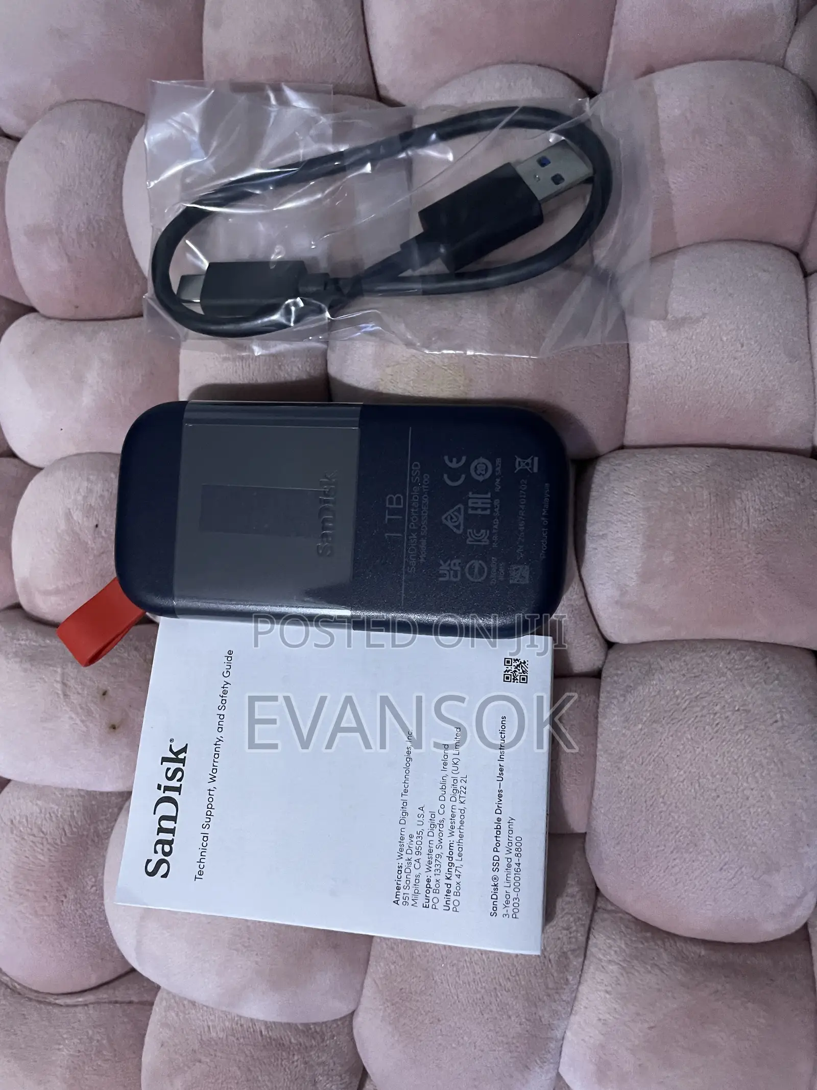 Sandisk SSD External Hard Drive 1 Tb