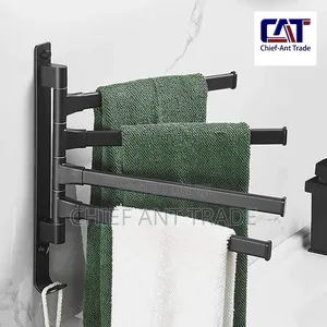 Adjustable Towel Rack. 4 Arms. Jr07-1