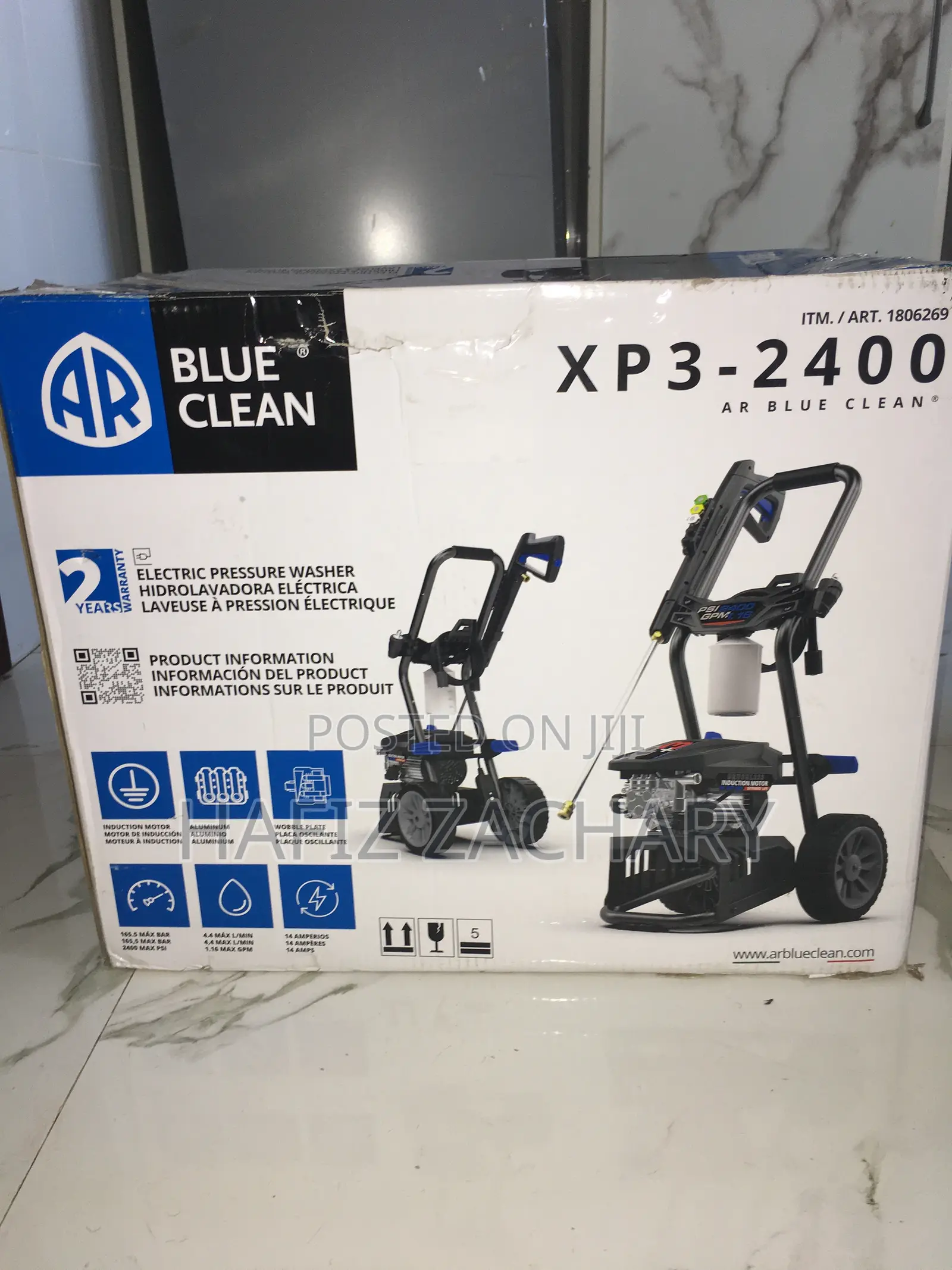 Ar Blue Clean Xp3-2400 Electric Pressure Washer (2400 Psi)