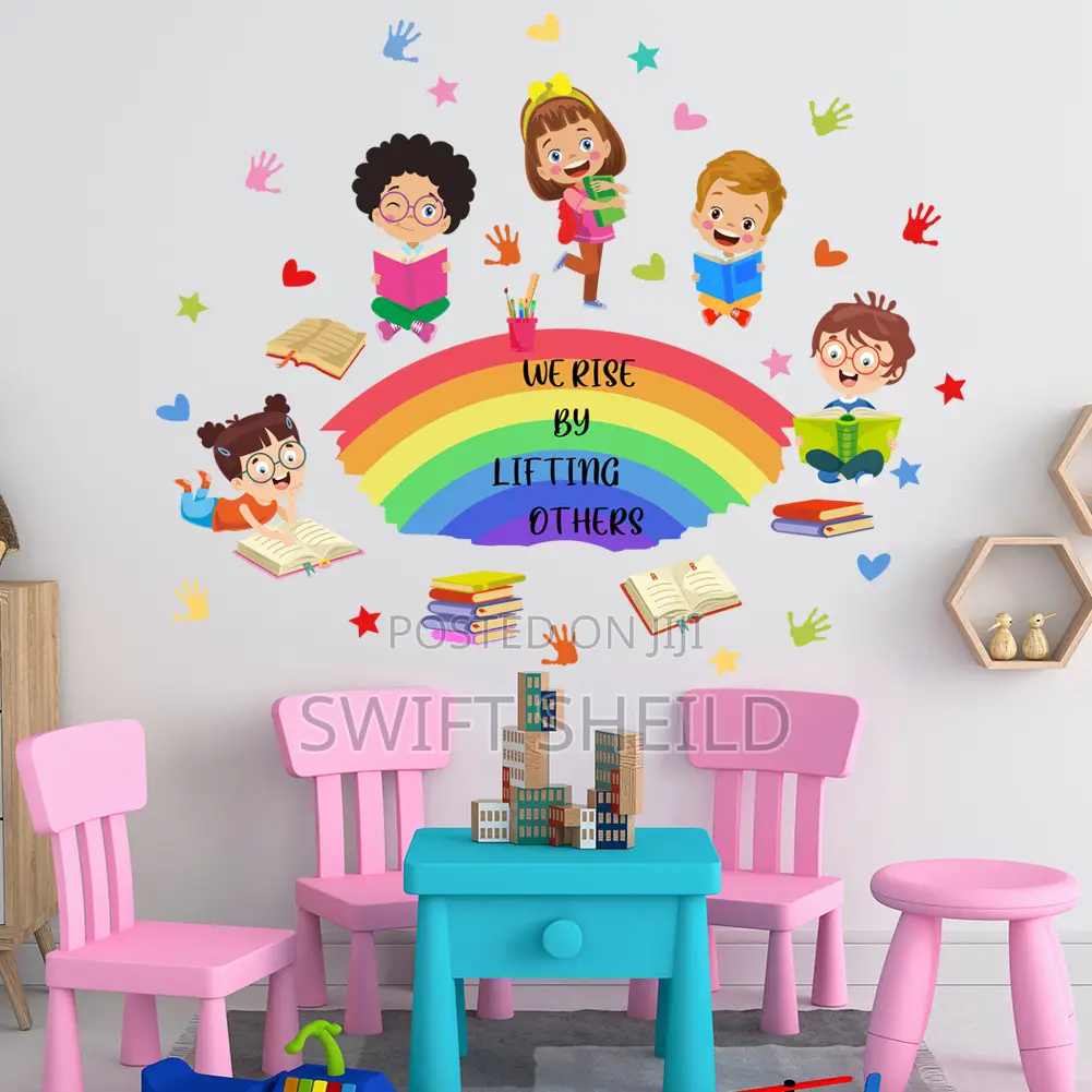 Kids We Rise Wall Sticker