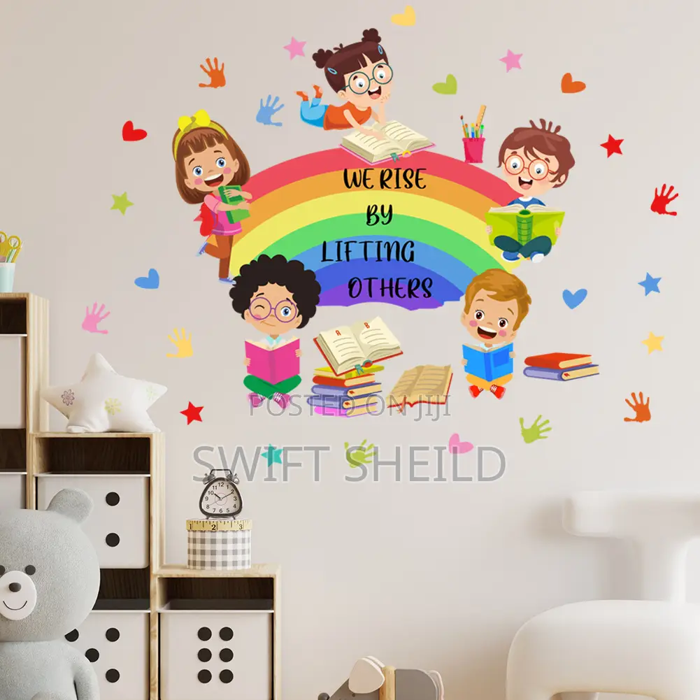 Kids We Rise Wall Sticker