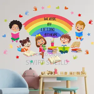 Kids We Rise Wall Sticker