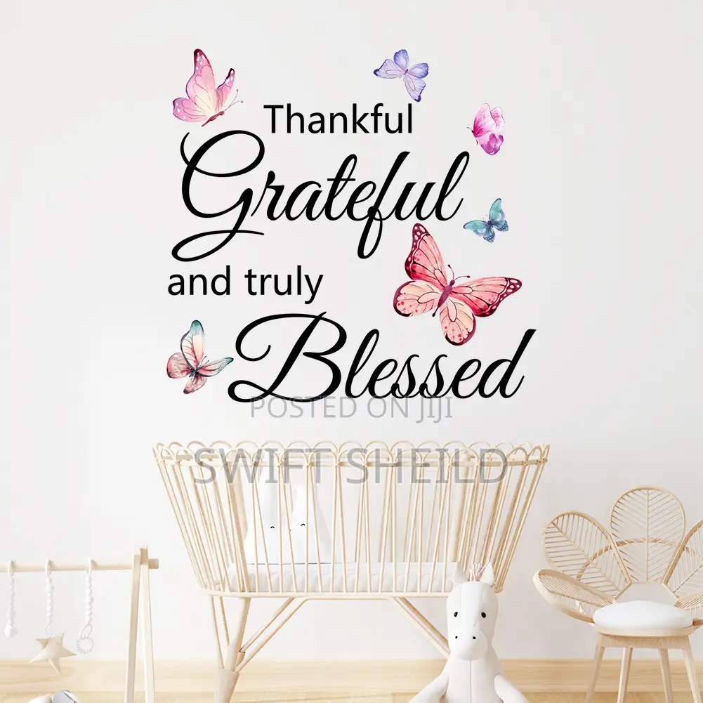 Greateful and Blessed Wall Sticker