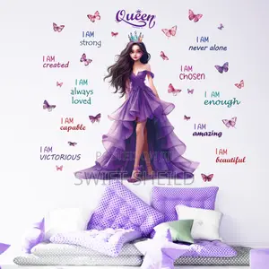 Purple Queen Sticker