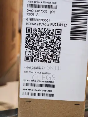 New Laptop Dell Pro Plus 14 32GB Intel Core Ultra 7 SSD 512GB