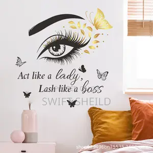 Lash Boss Sticker