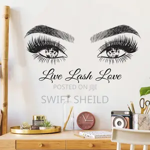 Live Love and Lash Wall Sticker