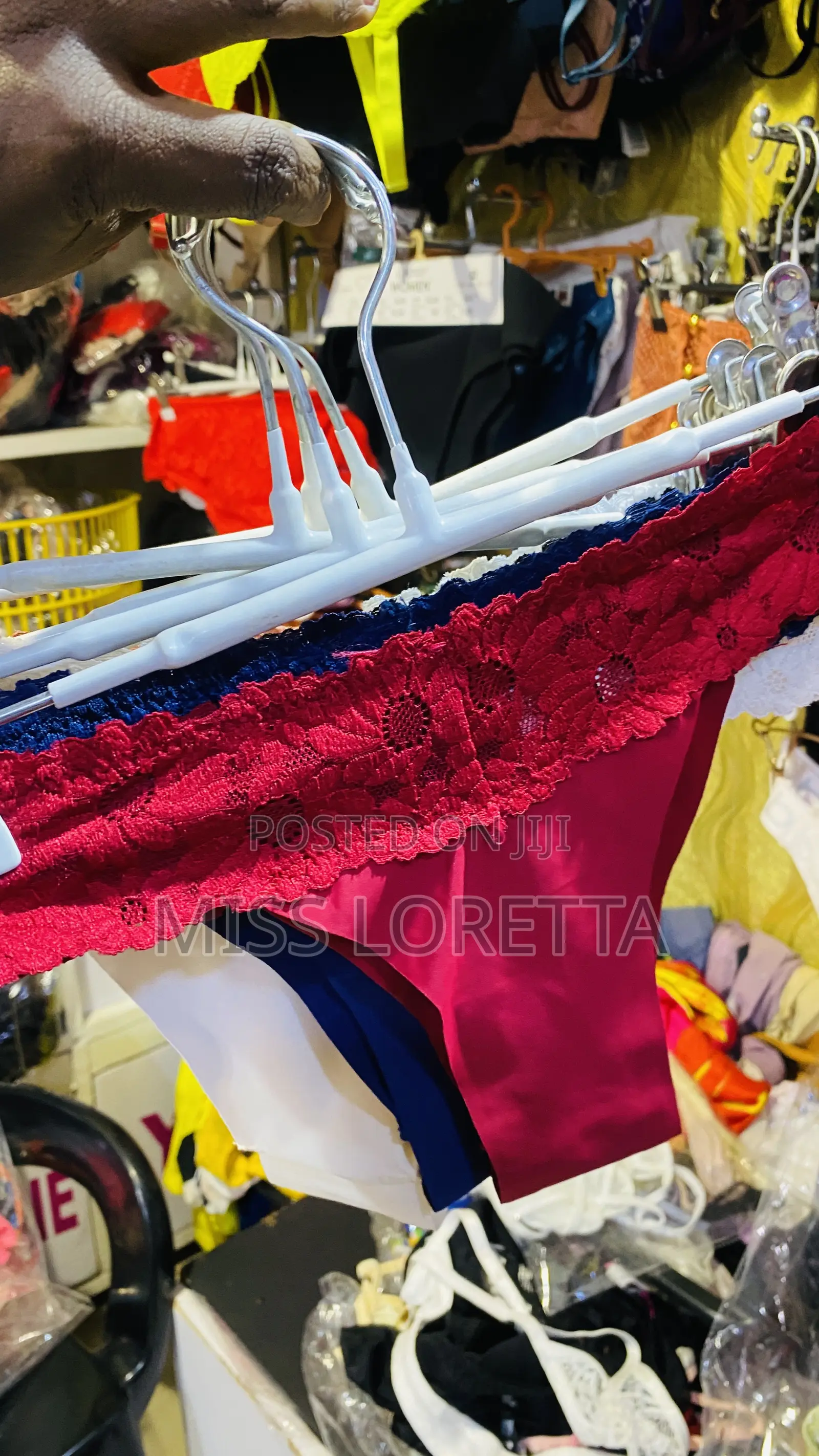 Cotton Blend Thongs - Low Rise