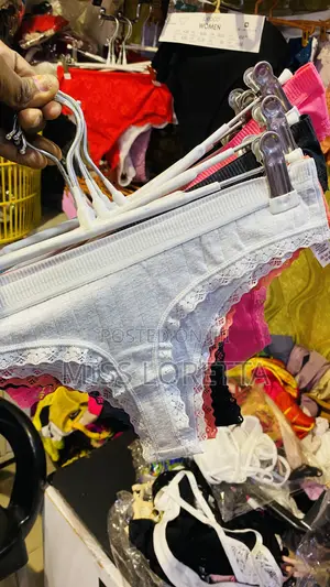 Cotton Blend Thongs - Low Rise