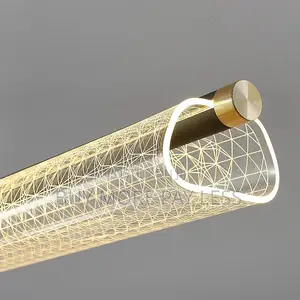 Modern Led Acrylic Geometric Pendant Light,