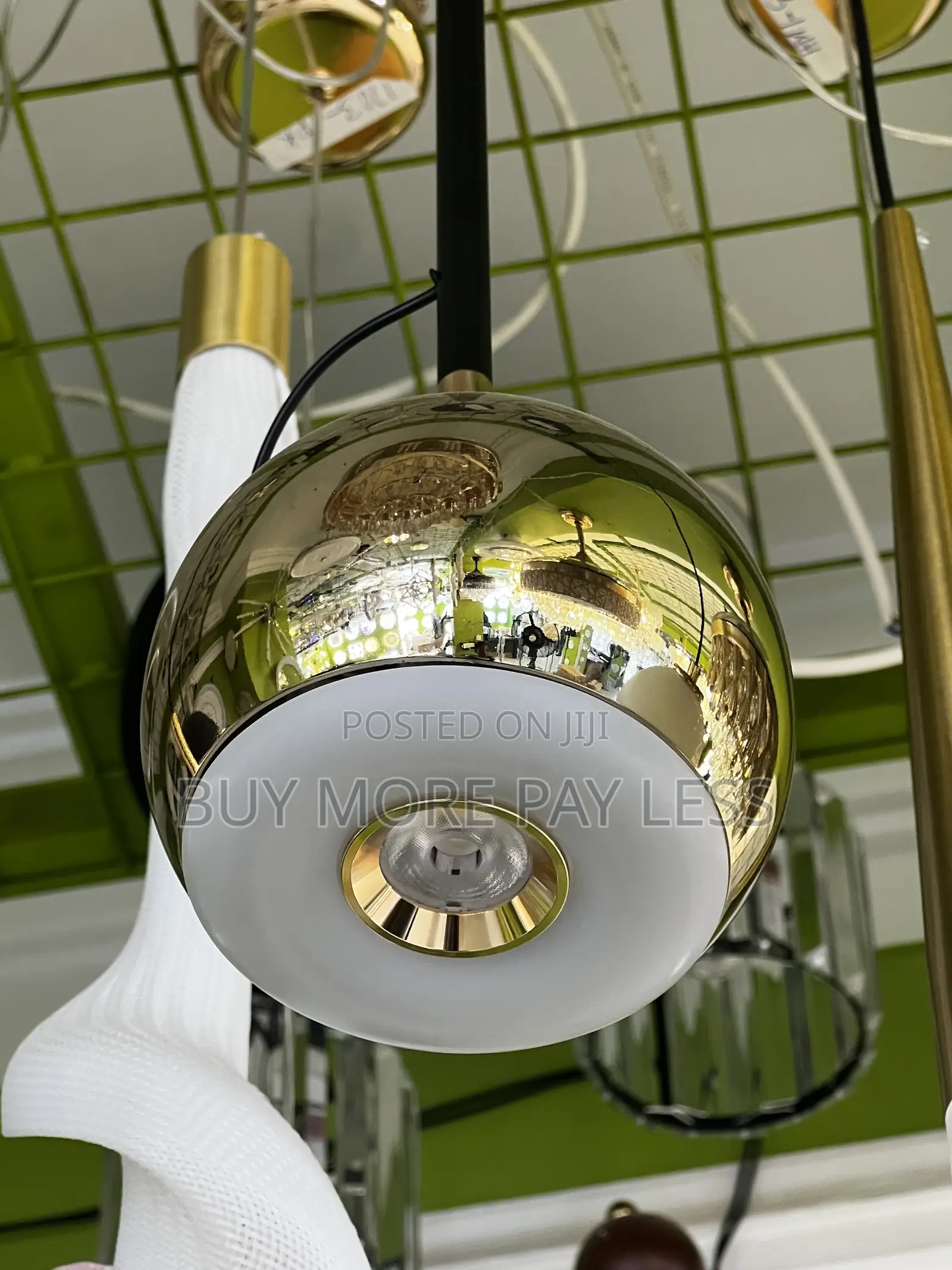 Toolight G086-1cp Gold Led Pendant Light