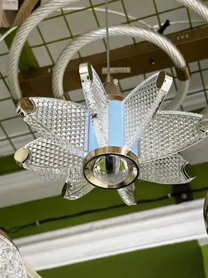 Modern Luxury Lotus Led Pendant Light