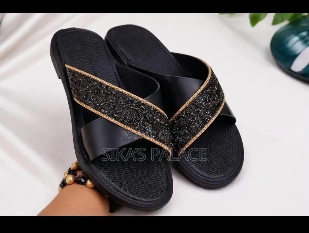 Black Magic Crocs Slippers
