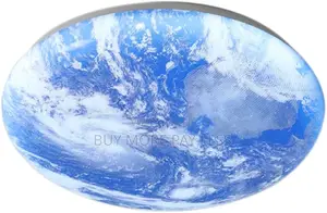 Galaxy Nebula Flush-Mount Led Ceiling Light