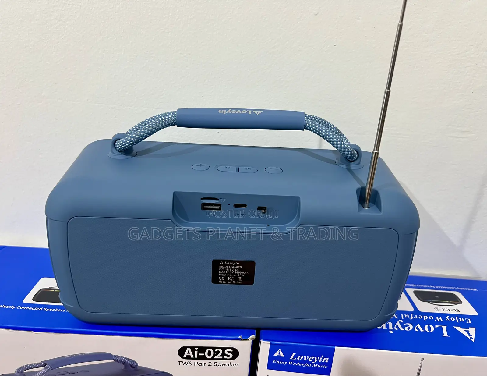 Loveyin TWS Bluetooth, Fm Radio T-Flash Speaker - 20w