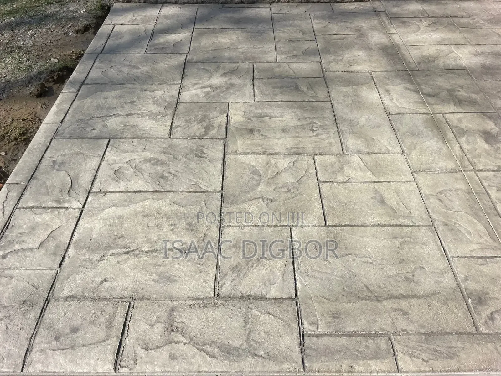 $ De Ike Construction Floor Stamping