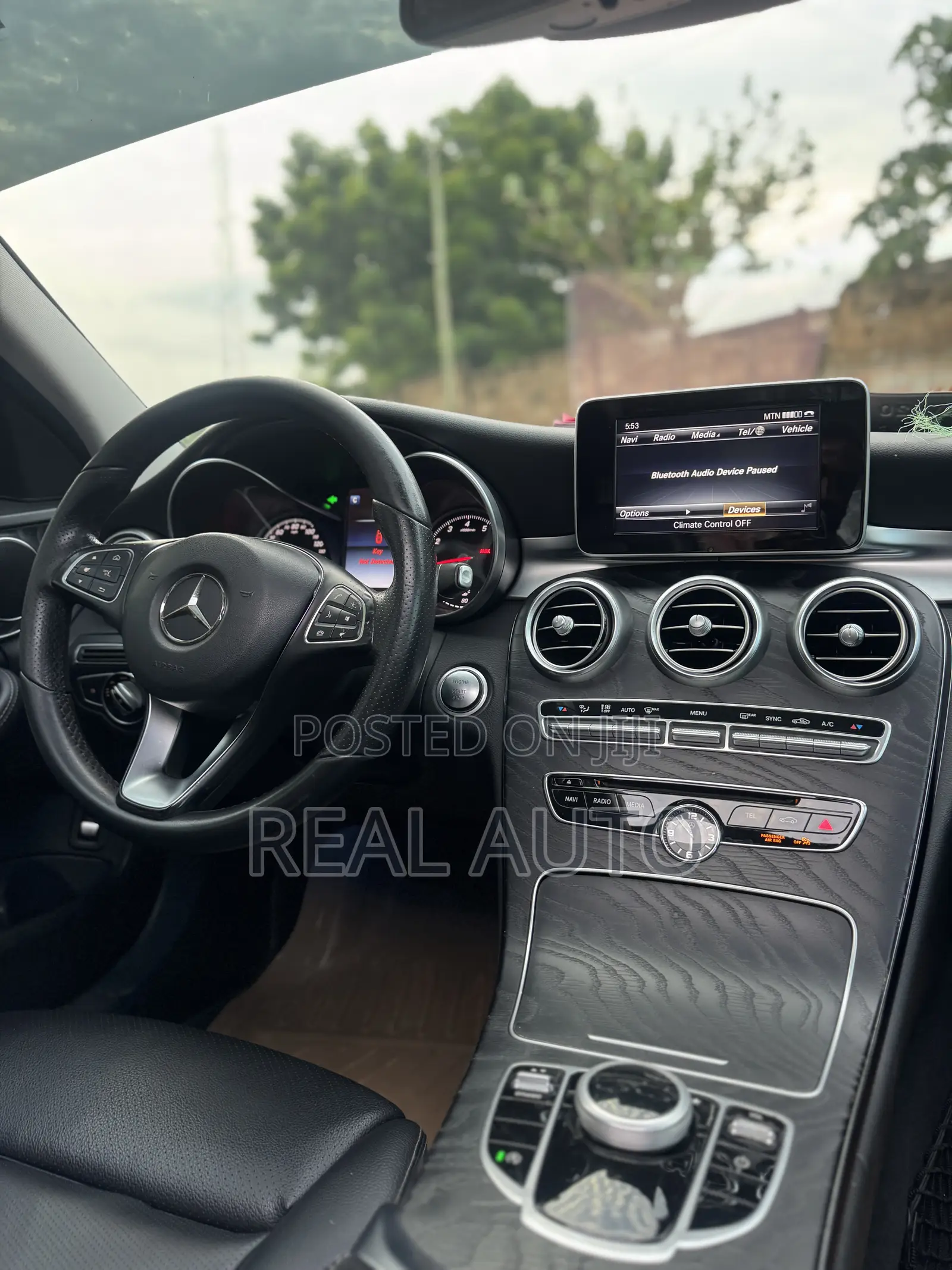 Mercedes-Benz C300 Luxury 4matic Sedan AWD (2.0L 4cyl 7A) 2017 White