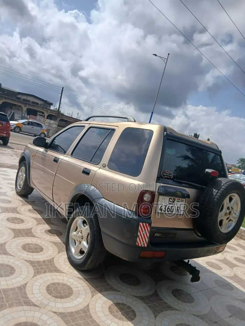 Land Rover Freelander 2002 Gold