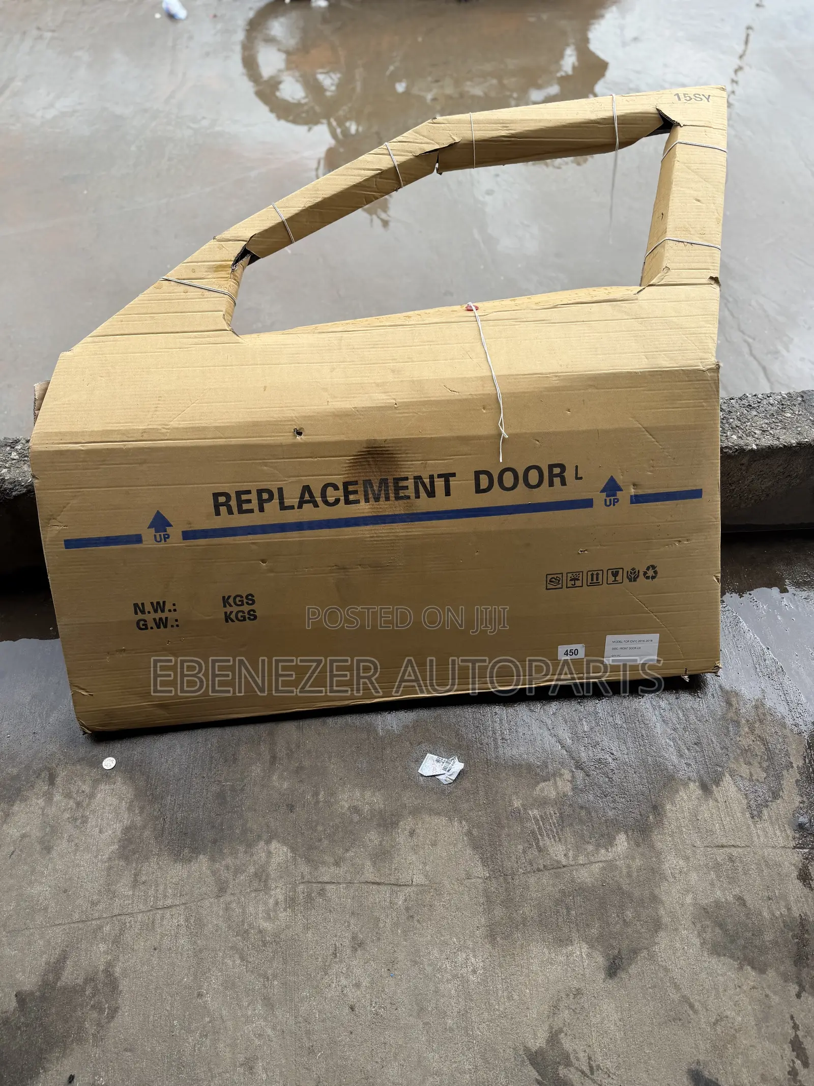 Honda Civic 2017 Brand New Skeleton Door