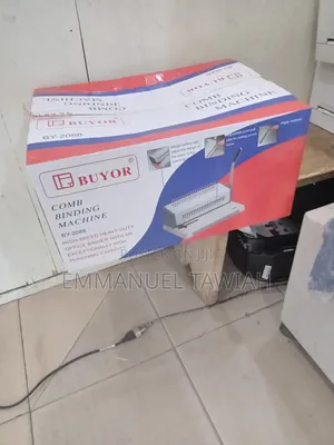 Buyor Comb Binding Machine