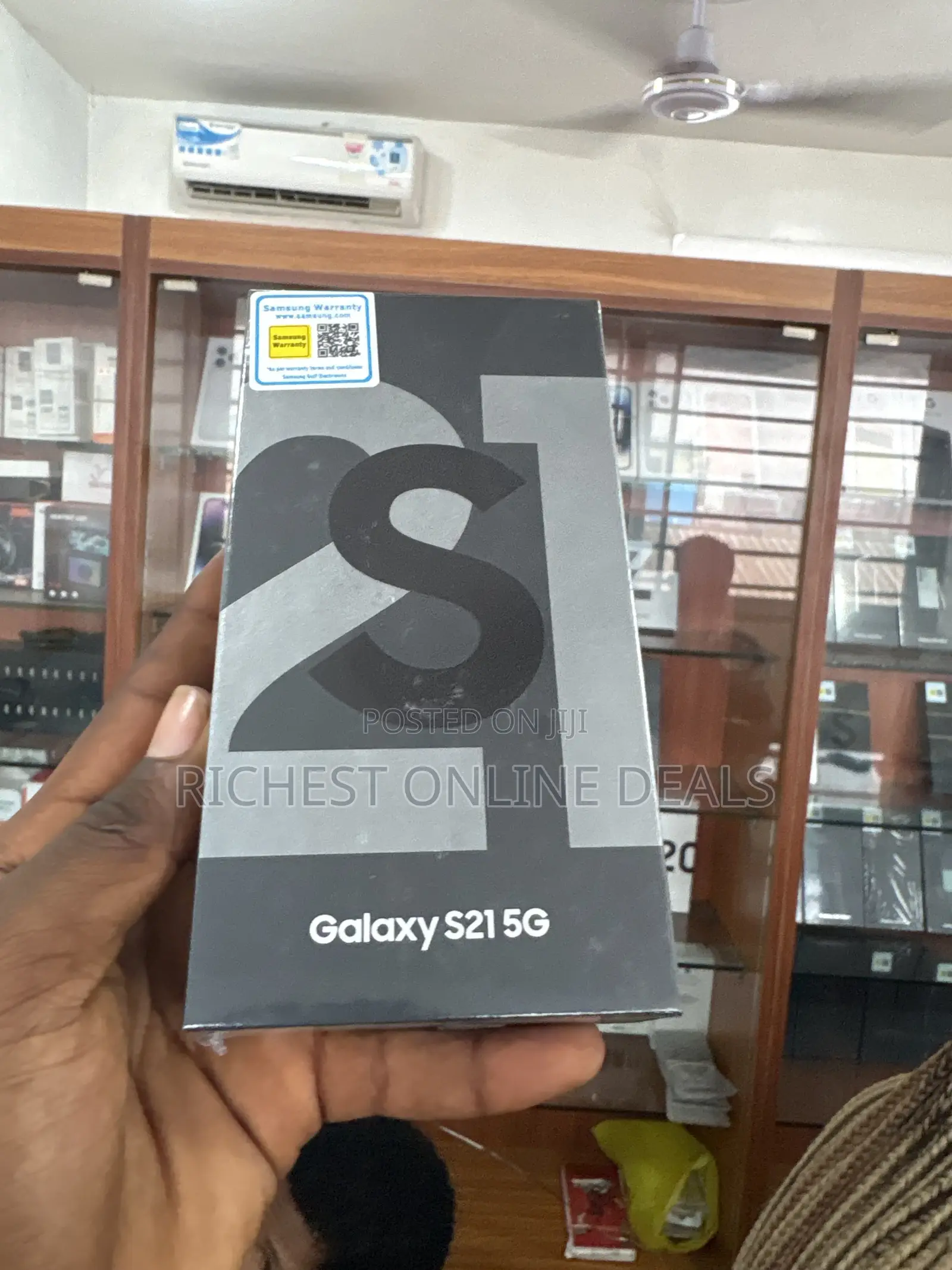 New Samsung Galaxy S21 5G 256 GB Blue