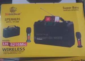 Boombest Ln-5216bt Is a Portable, 50-Watt Wireless Super Bass Speaker