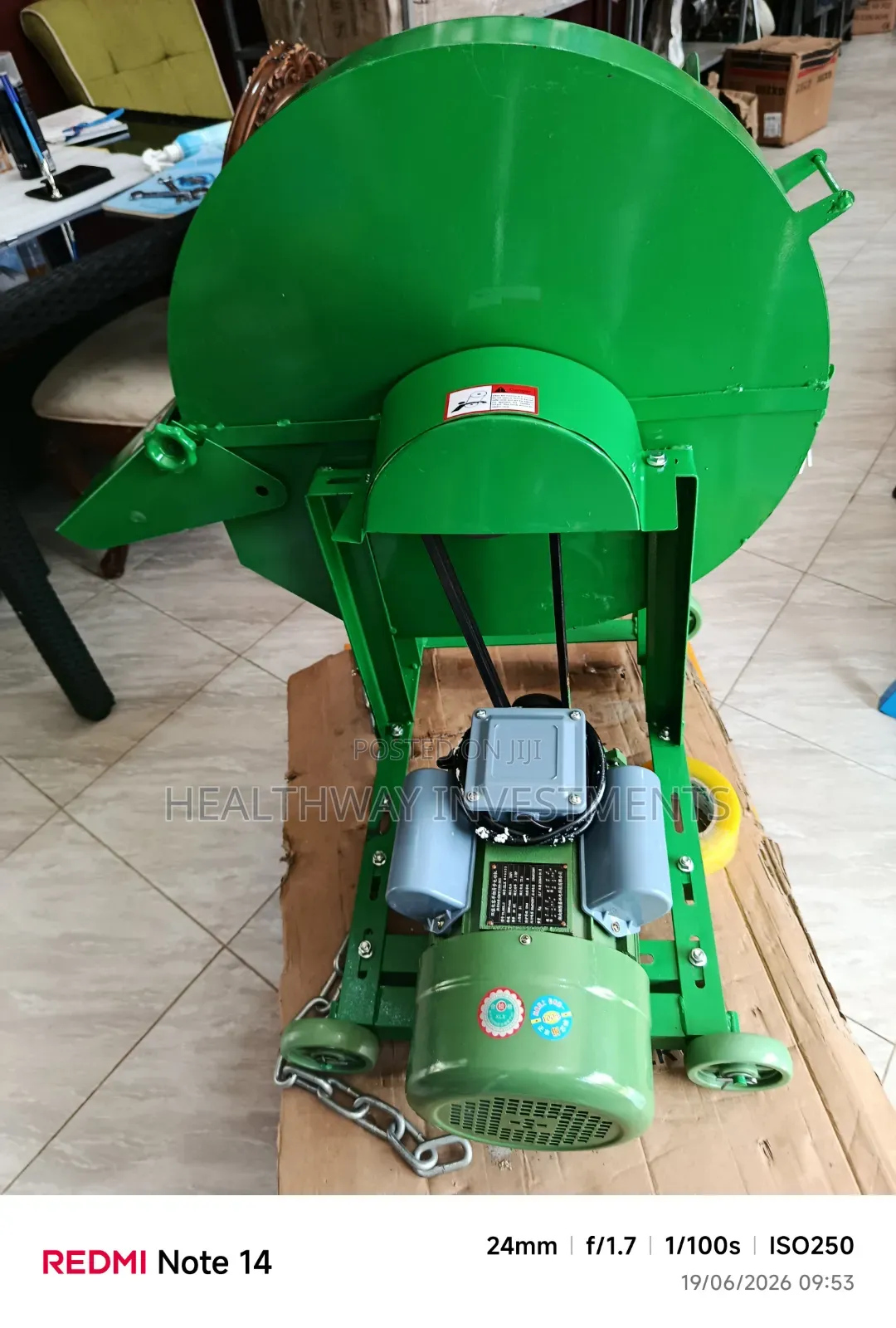 Plantain and Straw Cutter