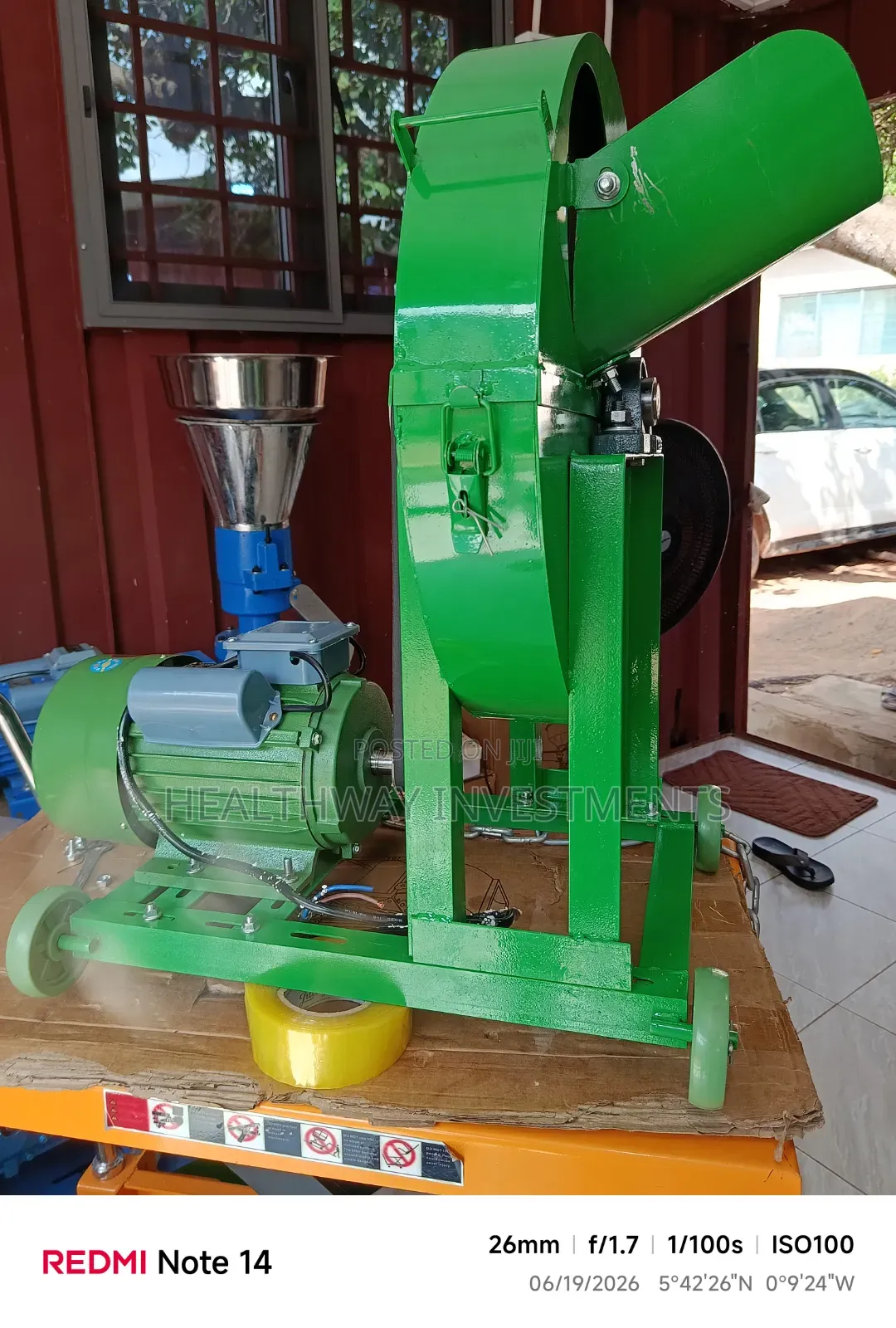 Plantain and Straw Cutter