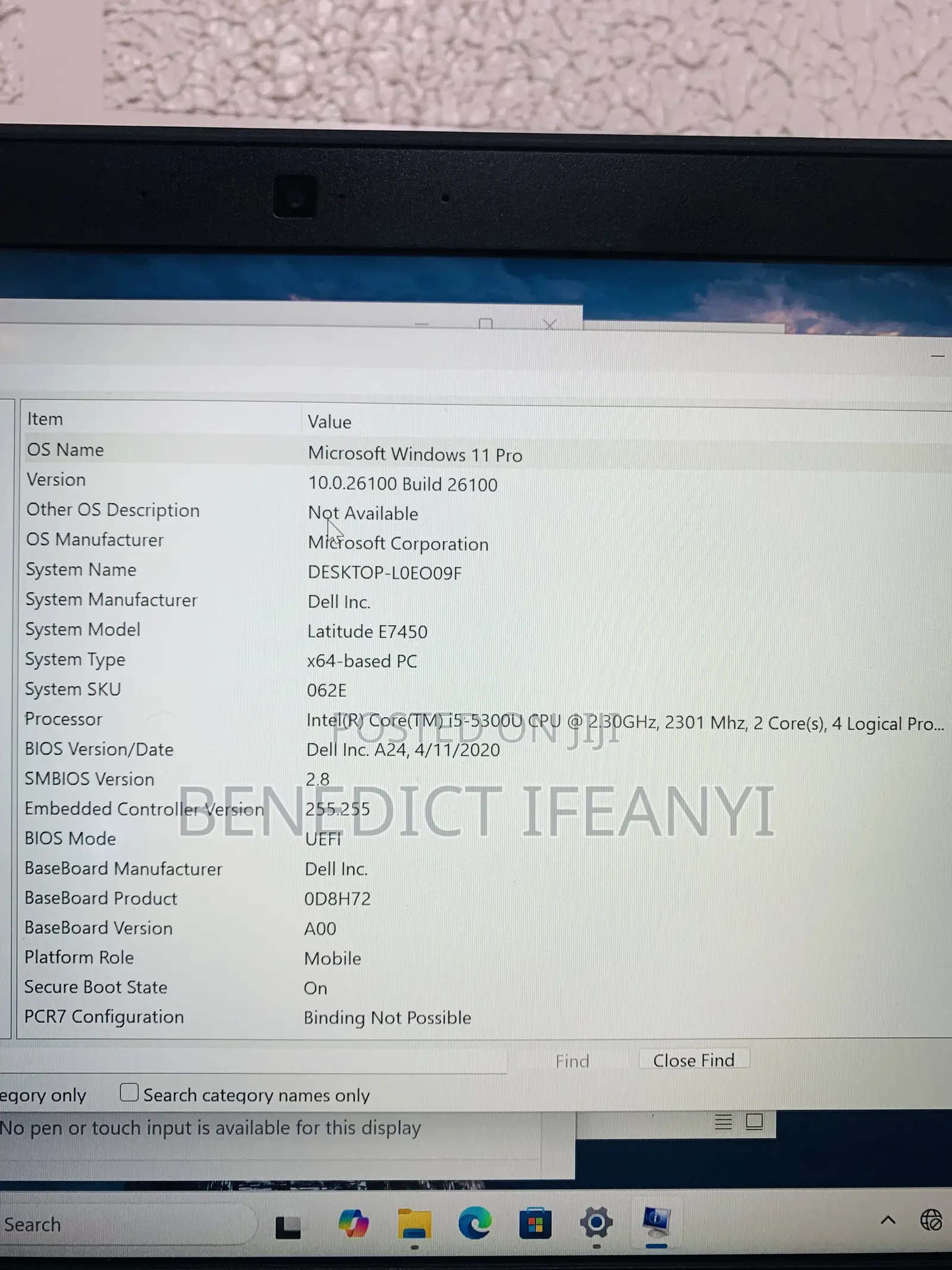 Laptop Dell Latitude E7450 16GB Intel Core i5 SSD 256GB