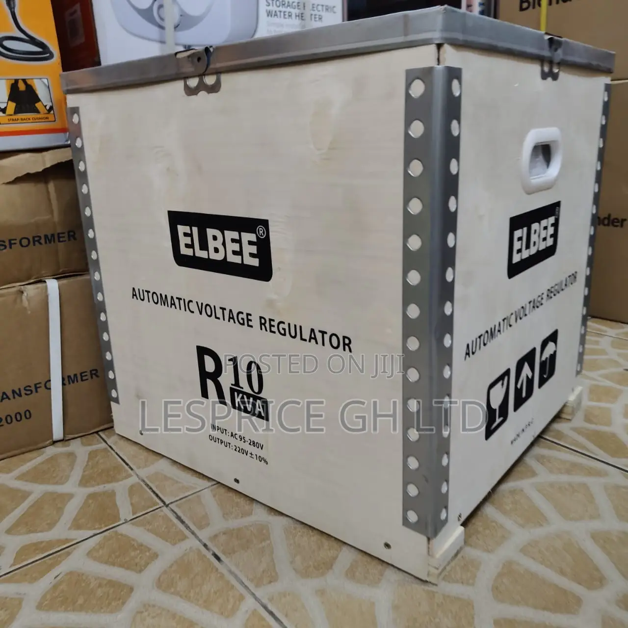 Top Rated 10kva Single Phase Automatic Voltage Stabilizer From Elbee