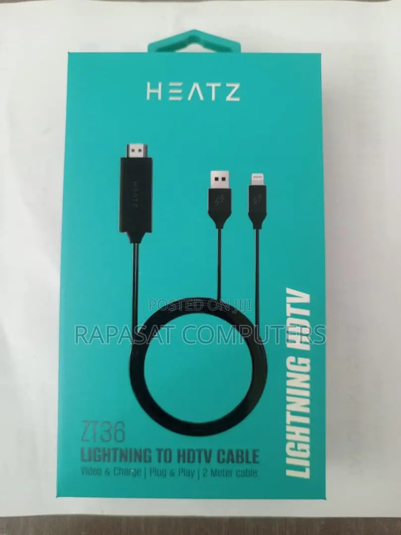 Newly Arrived Lightening To Hdtv Heatz Zt36 Cable
