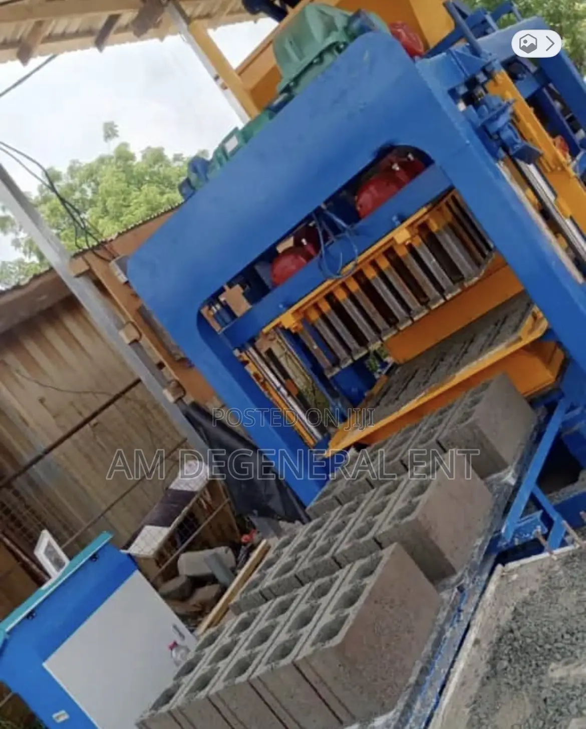 Fully Automatic Industrial Block Making Machine