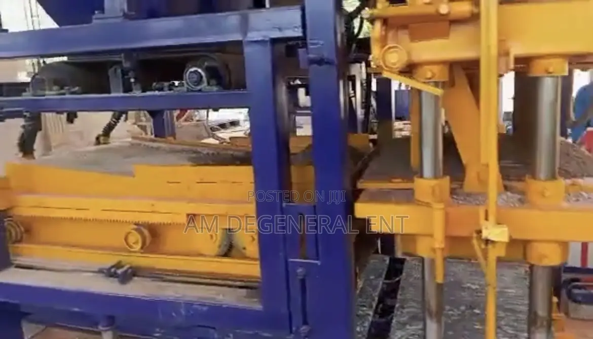 Fully Automatic Industrial Block Making Machine