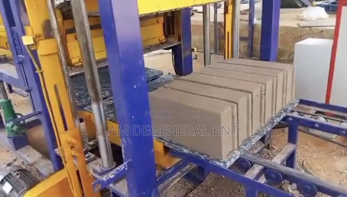 Fully Automatic Industrial Block Making Machine