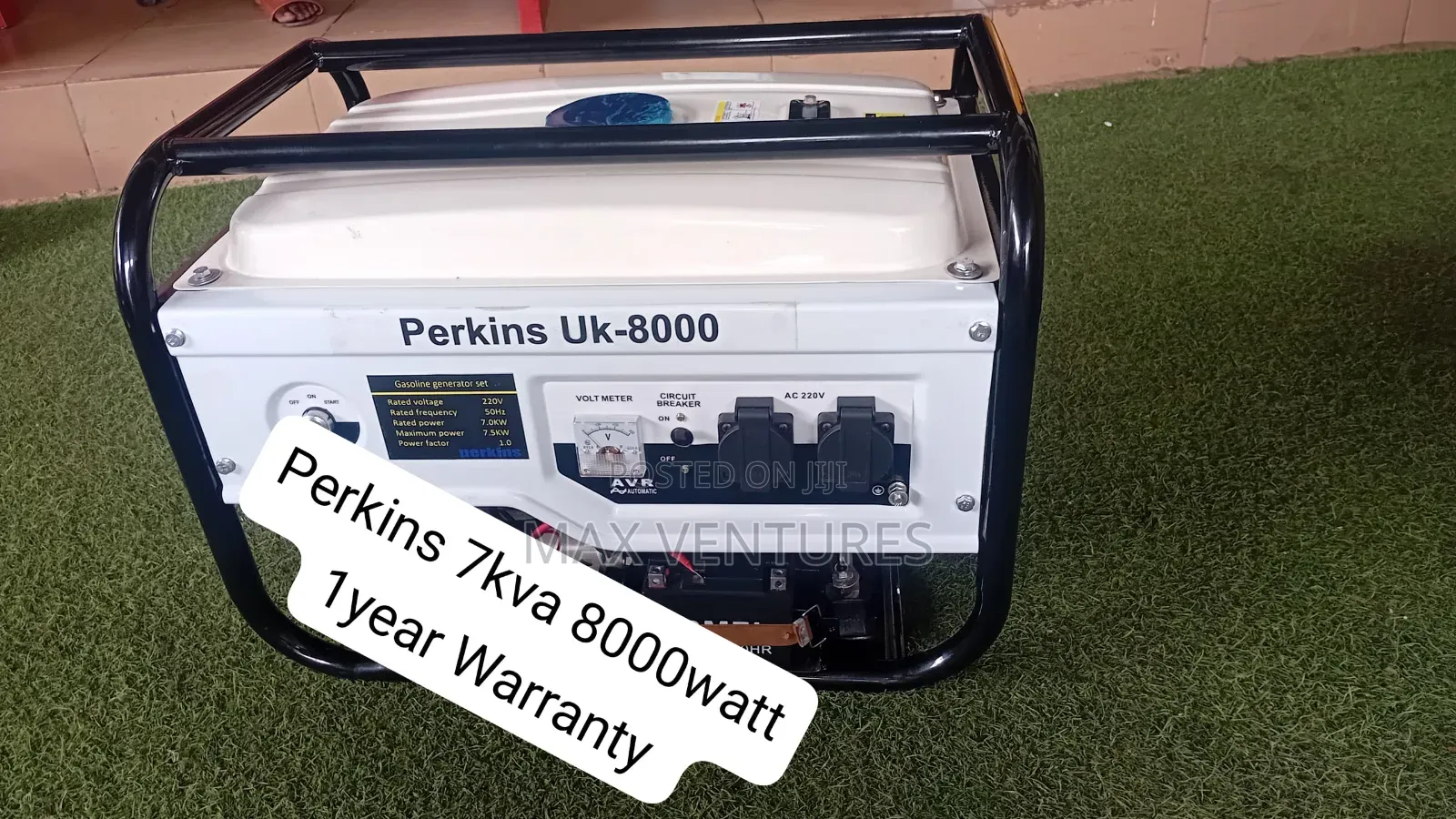 Perkins 8000-Watt 7kva Generator – Fuel-Efficient Power Solution 7kva