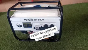 Genuine Perkins 7kva Diesel Generator 8000w Output 7kva
