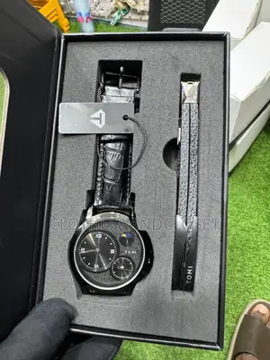 Tomi T-236 Moon Edition Chronograph Watch and Bracelet