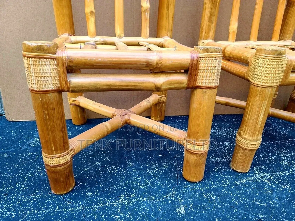 Bar Stool (Bamboo) Antique
