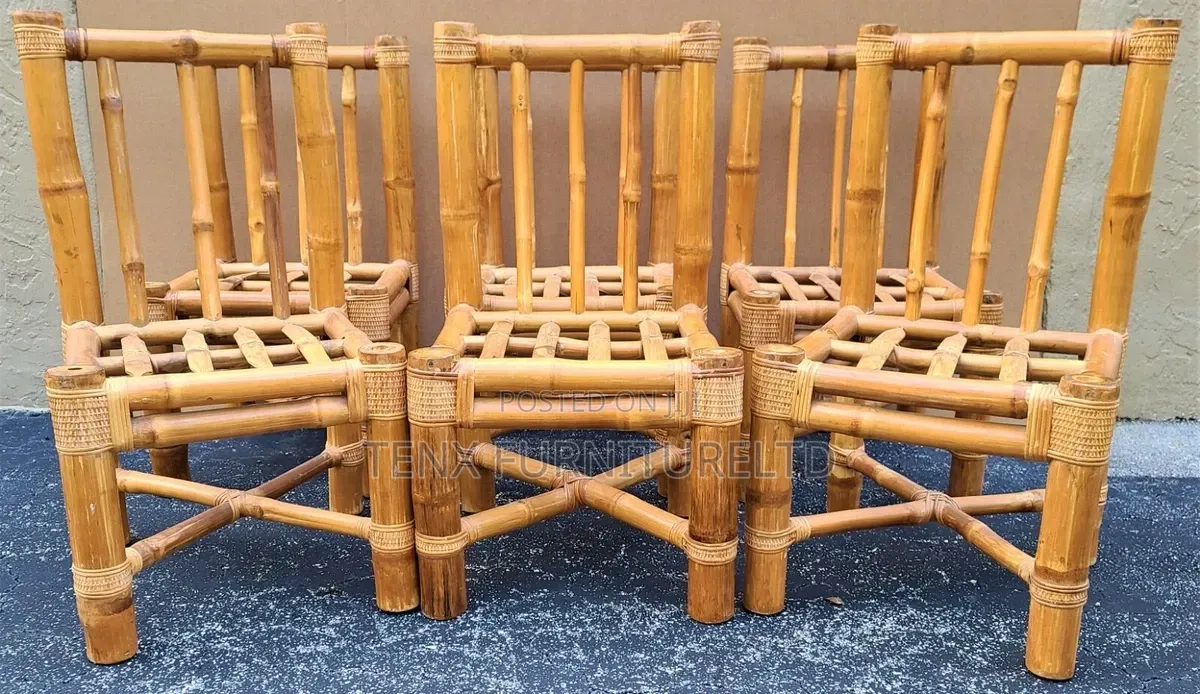 Bar Stool (Bamboo) Antique