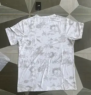 Nike White With Grey Patterned Design
