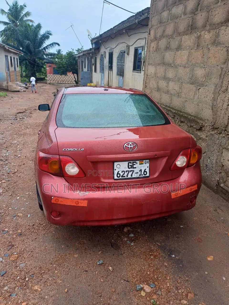 Toyota Corolla LE 4dr Sedan (1.8L 4cyl 4A) 2010 Red