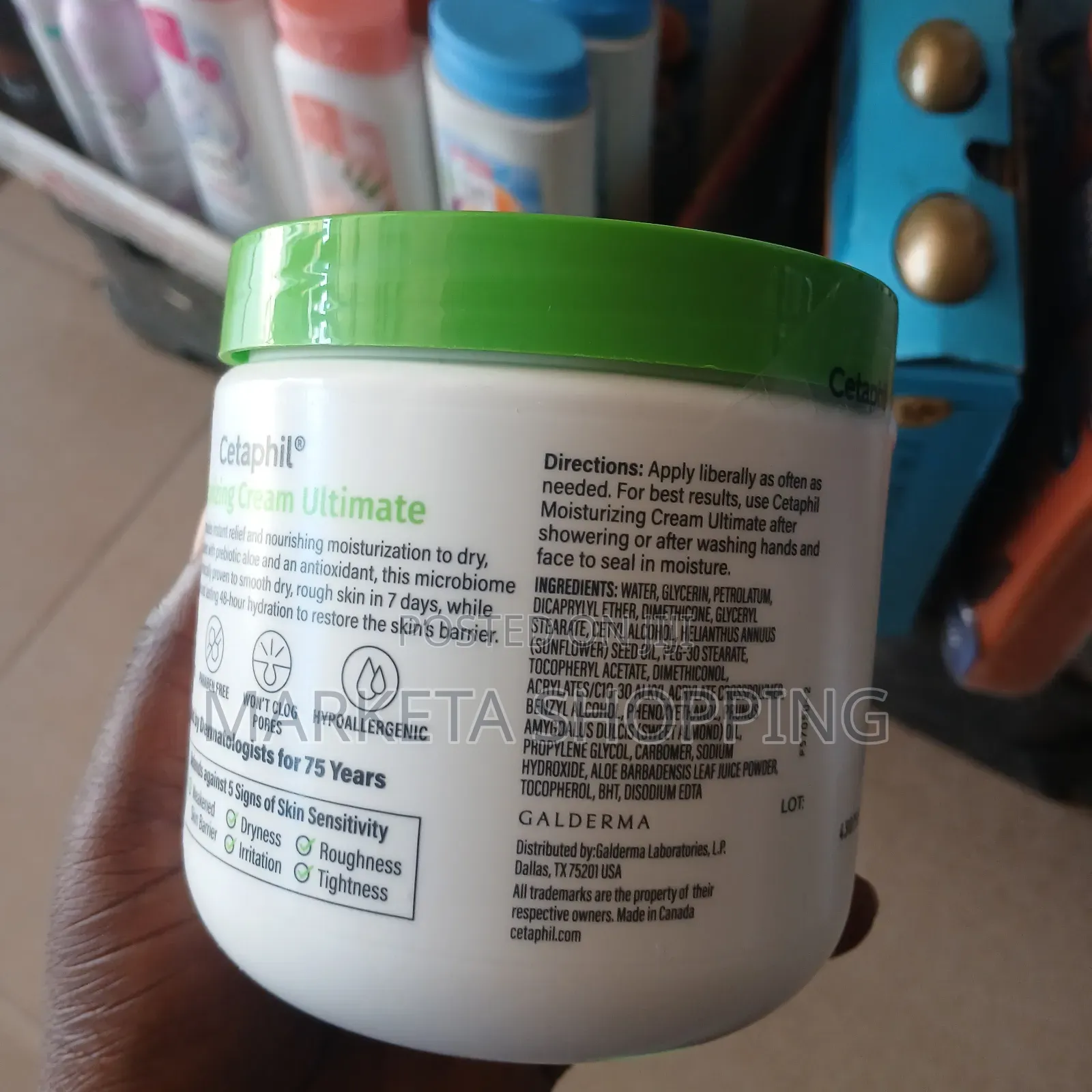 Cetaphil Moisturizing Cream Ultimate 453mlx2