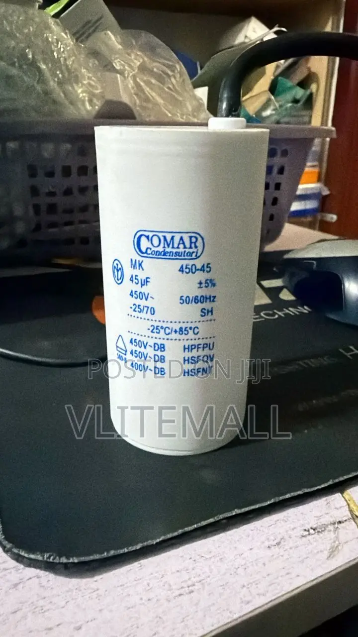 Comar Condensatori Mk 450-45 Ac Motor Run Capacitor