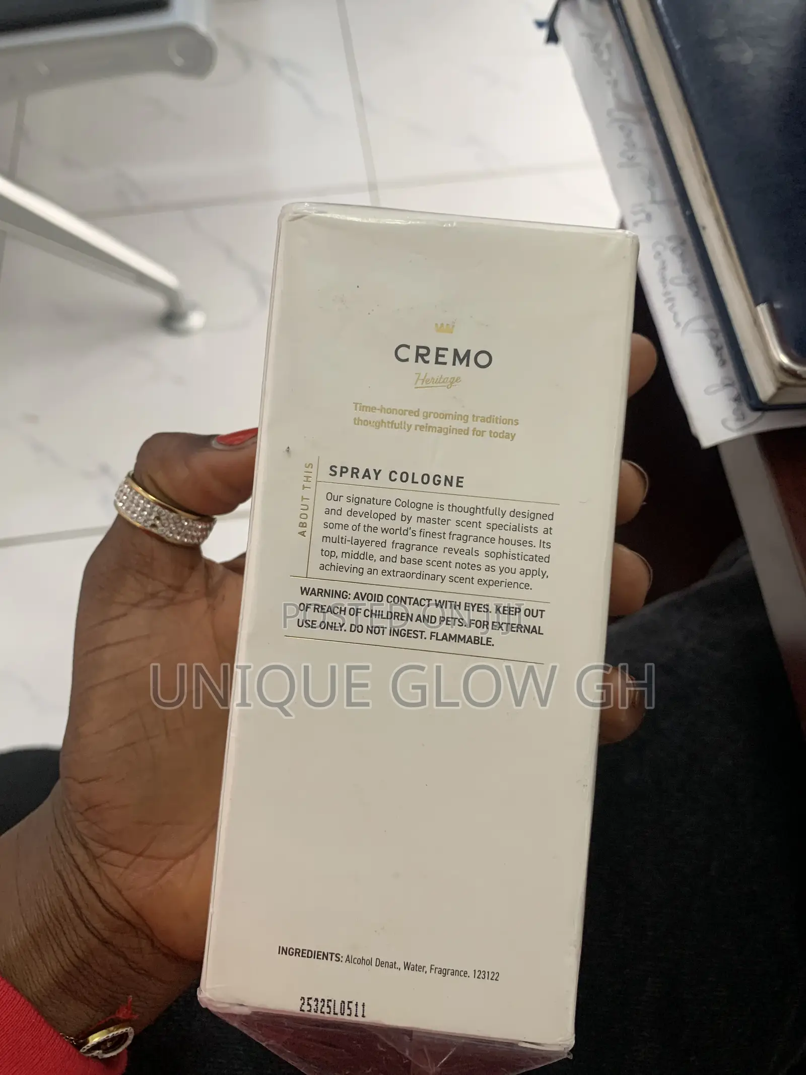 Cremo Heritage Cologne Bourbon Vanilla